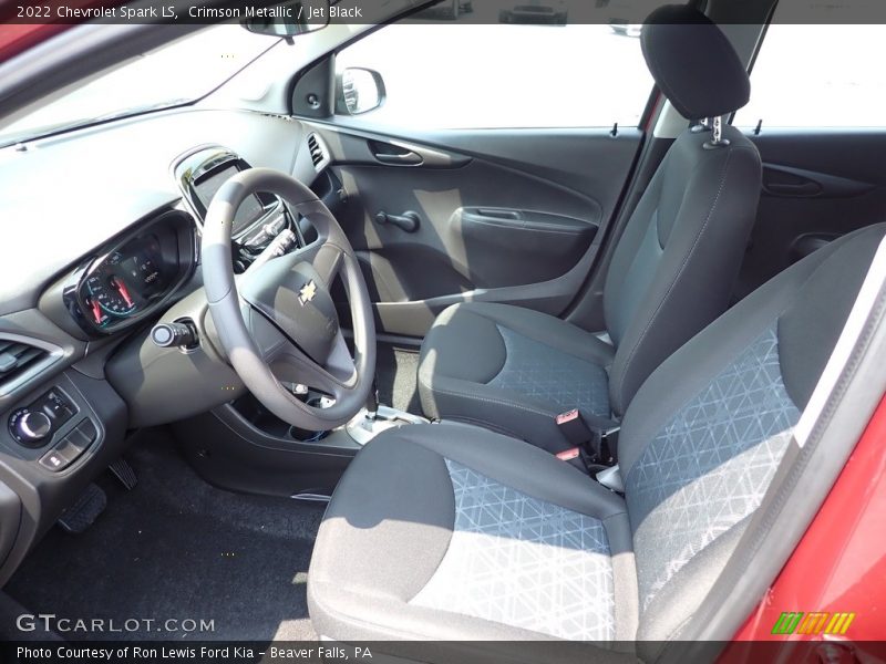 2022 Spark LS Jet Black Interior