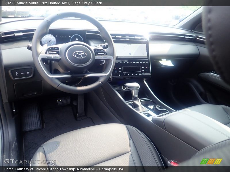 Sage Gray / Black 2023 Hyundai Santa Cruz Limited AWD