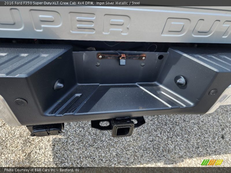 Ingot Silver Metallic / Steel 2016 Ford F350 Super Duty XLT Crew Cab 4x4 DRW