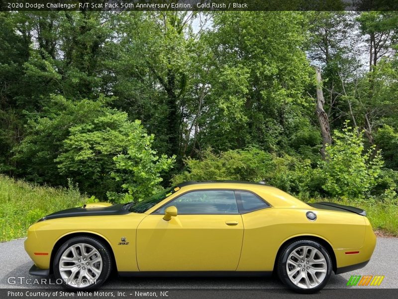  2020 Challenger R/T Scat Pack 50th Anniversary Edition Gold Rush