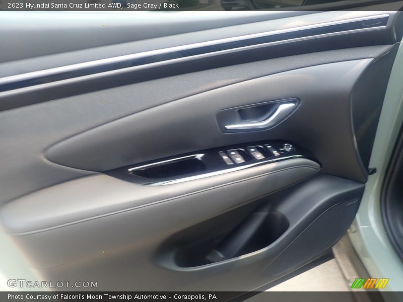 Sage Gray / Black 2023 Hyundai Santa Cruz Limited AWD