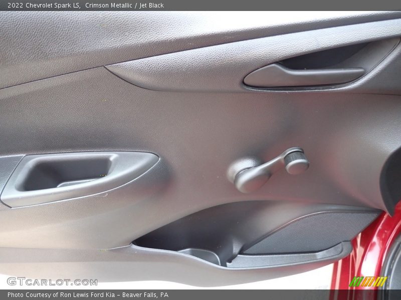 Crimson Metallic / Jet Black 2022 Chevrolet Spark LS