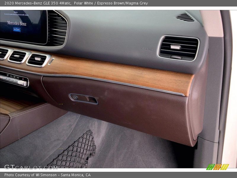 Polar White / Espresso Brown/Magma Grey 2020 Mercedes-Benz GLE 350 4Matic
