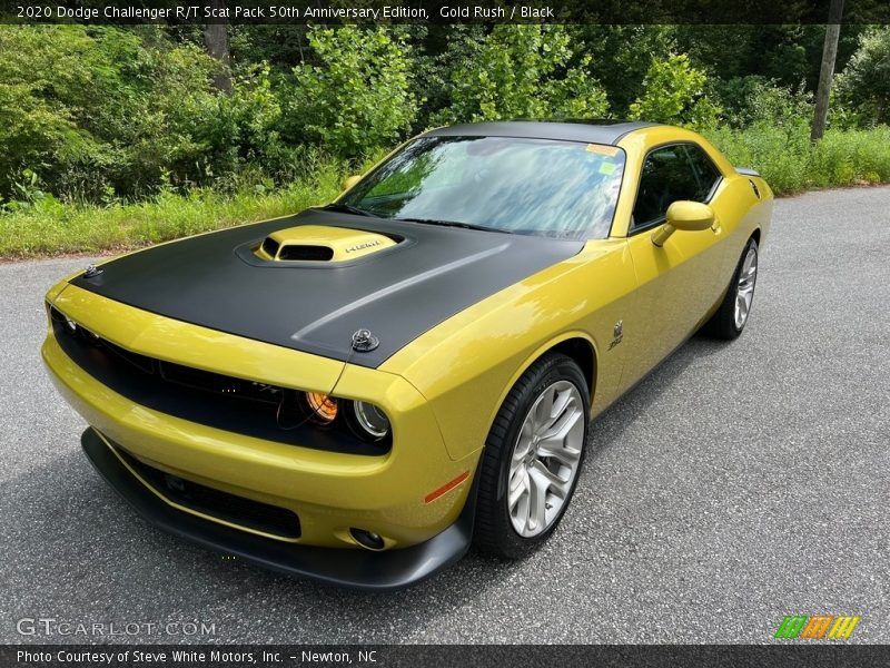 Gold Rush / Black 2020 Dodge Challenger R/T Scat Pack 50th Anniversary Edition