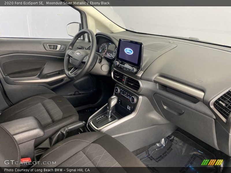 Moondust Silver Metallic / Ebony Black 2020 Ford EcoSport SE