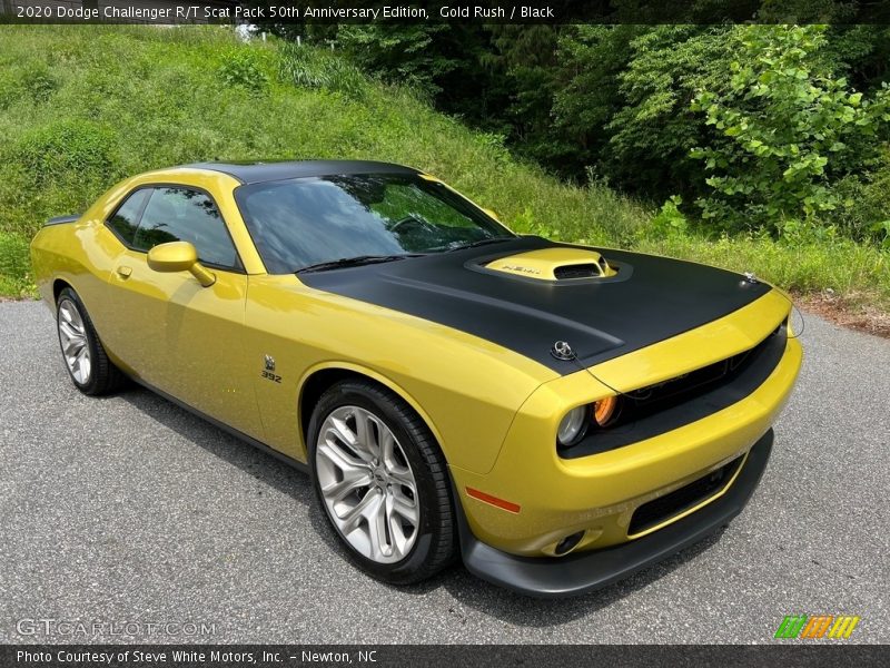 Front 3/4 View of 2020 Challenger R/T Scat Pack 50th Anniversary Edition