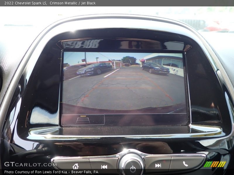 Crimson Metallic / Jet Black 2022 Chevrolet Spark LS