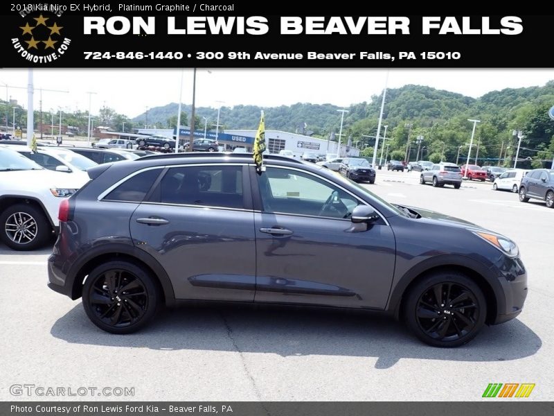 Platinum Graphite / Charcoal 2018 Kia Niro EX Hybrid