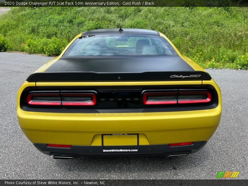 Gold Rush / Black 2020 Dodge Challenger R/T Scat Pack 50th Anniversary Edition
