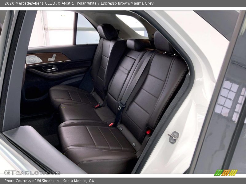 Polar White / Espresso Brown/Magma Grey 2020 Mercedes-Benz GLE 350 4Matic