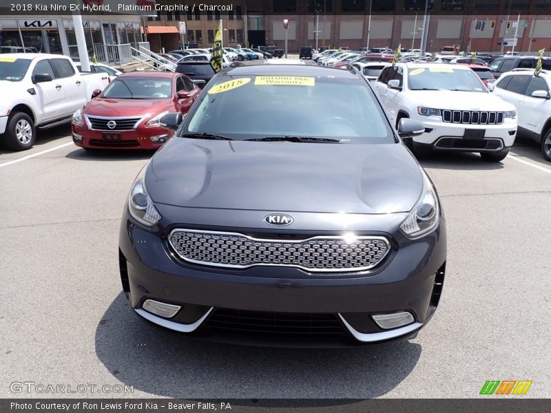 Platinum Graphite / Charcoal 2018 Kia Niro EX Hybrid