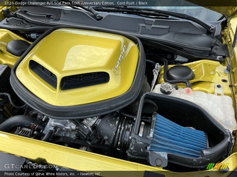 Gold Rush / Black 2020 Dodge Challenger R/T Scat Pack 50th Anniversary Edition