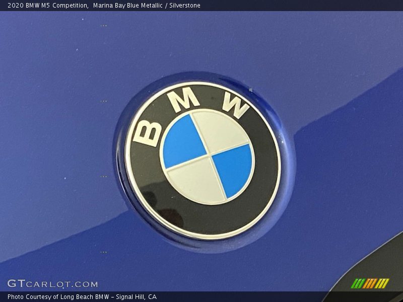 Marina Bay Blue Metallic / Silverstone 2020 BMW M5 Competition