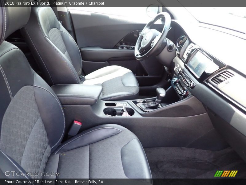 Front Seat of 2018 Niro EX Hybrid