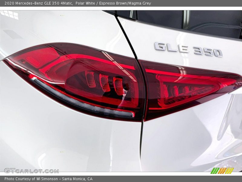 Polar White / Espresso Brown/Magma Grey 2020 Mercedes-Benz GLE 350 4Matic