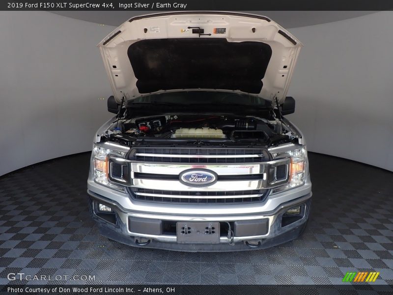 Ingot Silver / Earth Gray 2019 Ford F150 XLT SuperCrew 4x4