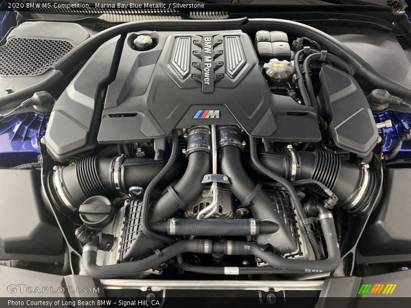  2020 M5 Competition Engine - 4.4 Liter M TwinPower Turbocharged DOHC 32-Valve VVT V8