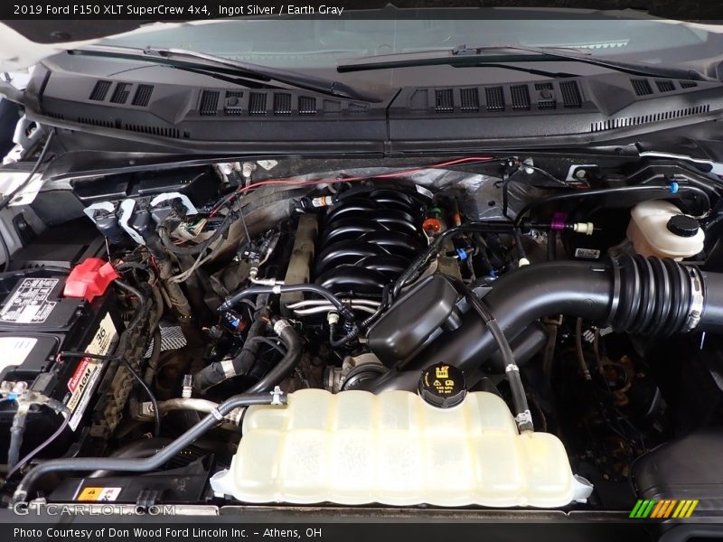 Ingot Silver / Earth Gray 2019 Ford F150 XLT SuperCrew 4x4