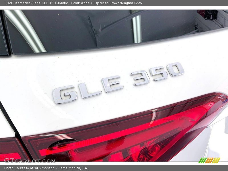 Polar White / Espresso Brown/Magma Grey 2020 Mercedes-Benz GLE 350 4Matic