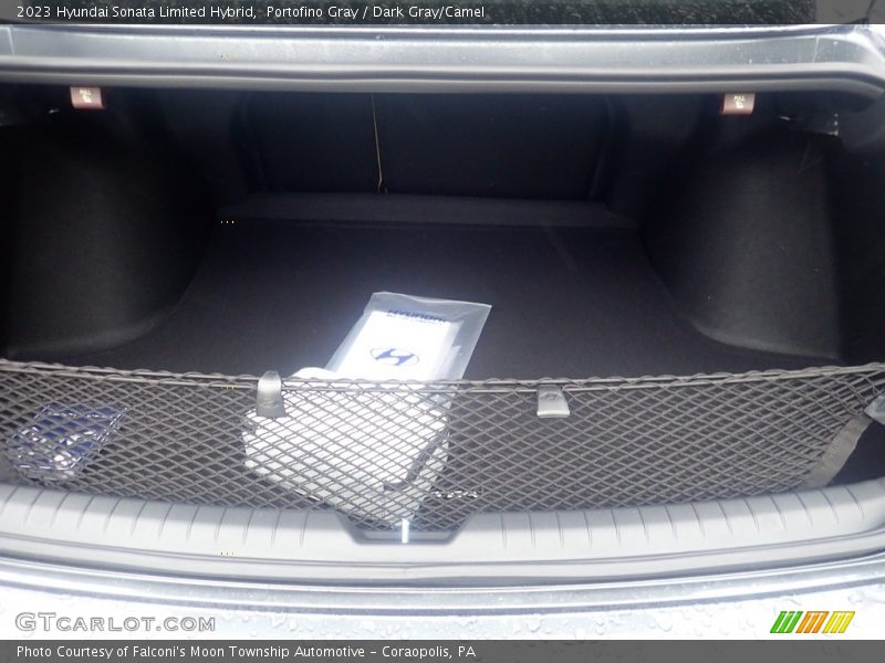Portofino Gray / Dark Gray/Camel 2023 Hyundai Sonata Limited Hybrid