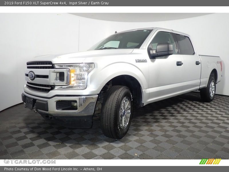 Ingot Silver / Earth Gray 2019 Ford F150 XLT SuperCrew 4x4