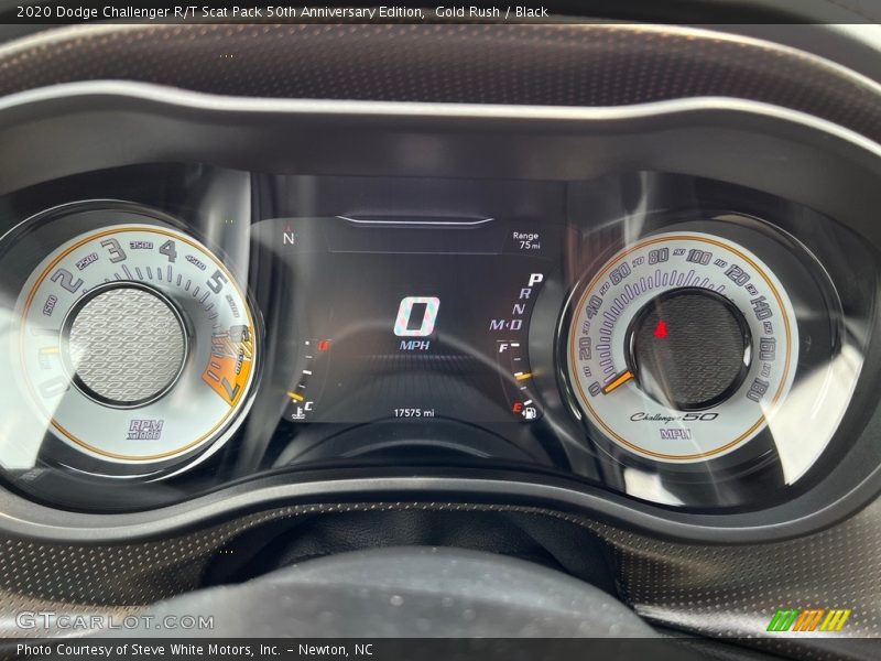  2020 Challenger R/T Scat Pack 50th Anniversary Edition R/T Scat Pack 50th Anniversary Edition Gauges