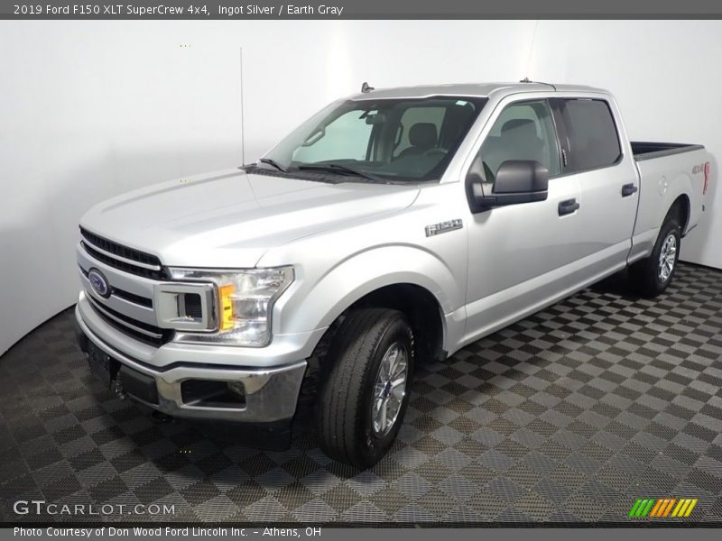 Ingot Silver / Earth Gray 2019 Ford F150 XLT SuperCrew 4x4