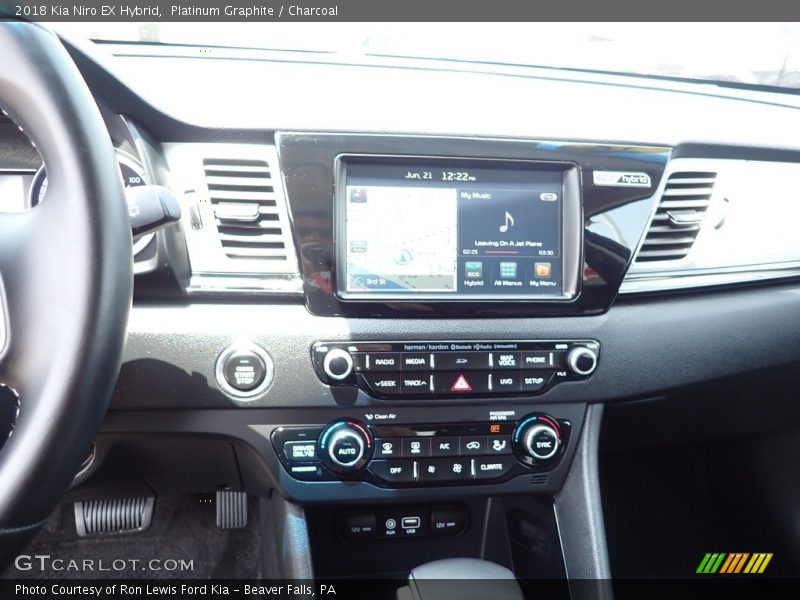 Controls of 2018 Niro EX Hybrid