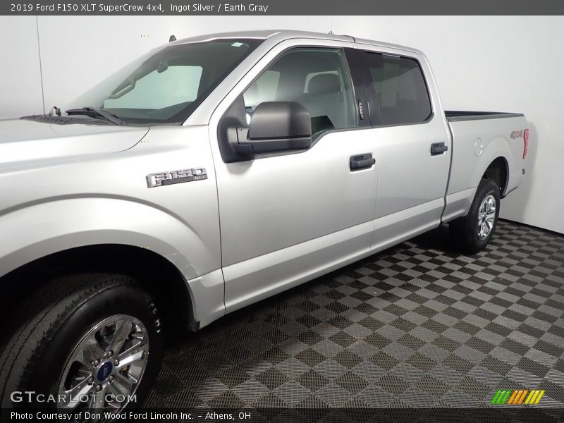 Ingot Silver / Earth Gray 2019 Ford F150 XLT SuperCrew 4x4