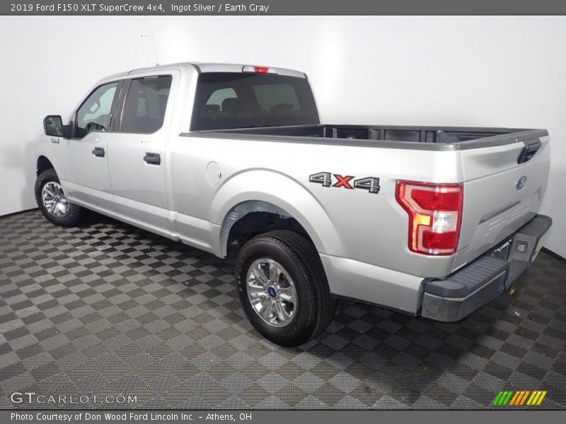 Ingot Silver / Earth Gray 2019 Ford F150 XLT SuperCrew 4x4
