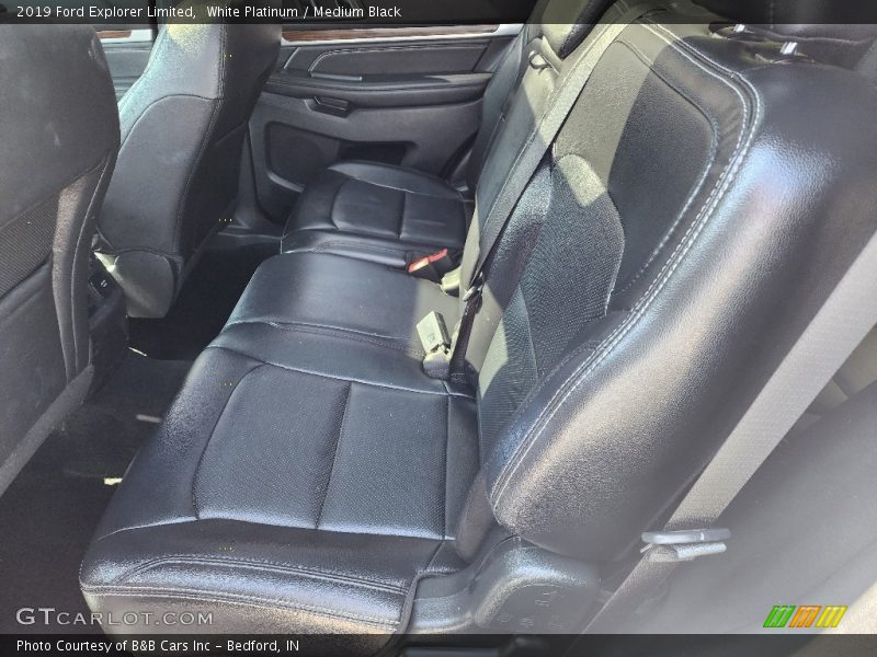 White Platinum / Medium Black 2019 Ford Explorer Limited