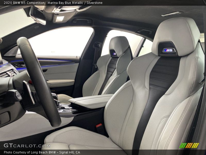 Front Seat of 2020 M5 Competition