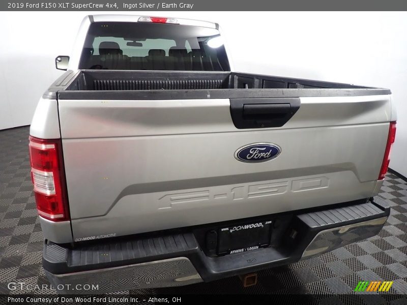 Ingot Silver / Earth Gray 2019 Ford F150 XLT SuperCrew 4x4