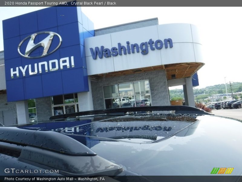 Crystal Black Pearl / Black 2020 Honda Passport Touring AWD