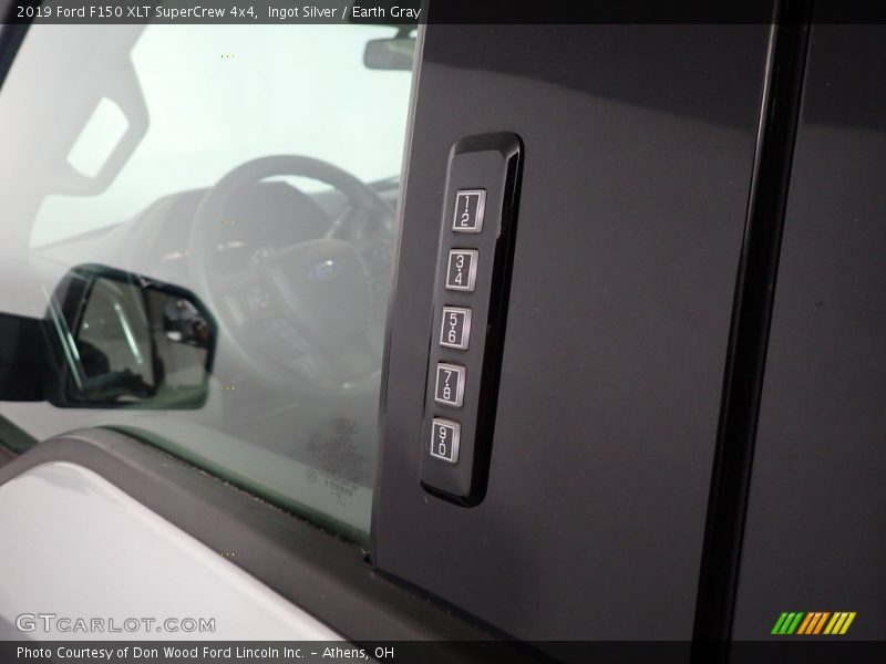 Ingot Silver / Earth Gray 2019 Ford F150 XLT SuperCrew 4x4