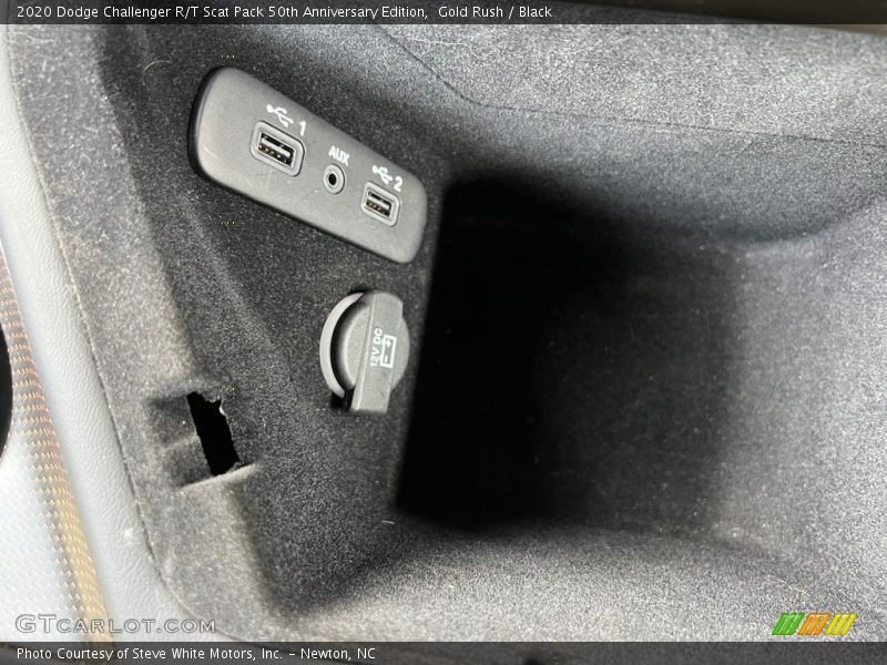 Gold Rush / Black 2020 Dodge Challenger R/T Scat Pack 50th Anniversary Edition