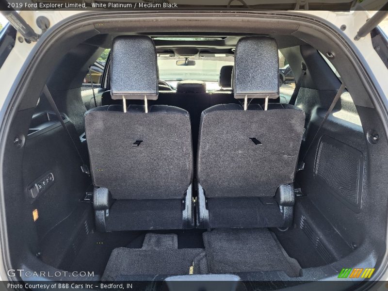White Platinum / Medium Black 2019 Ford Explorer Limited