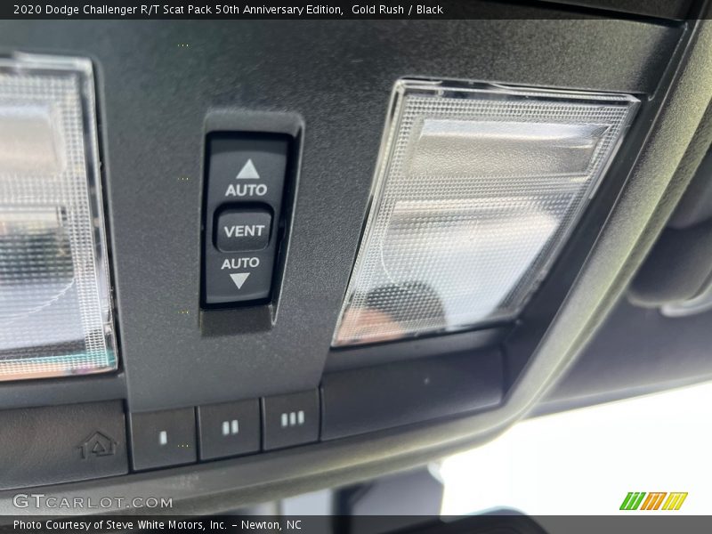 Gold Rush / Black 2020 Dodge Challenger R/T Scat Pack 50th Anniversary Edition