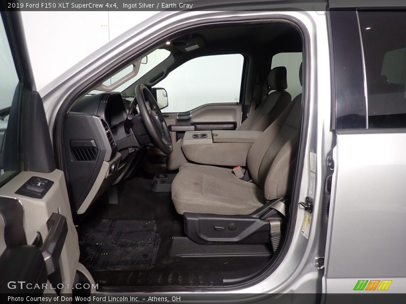 Ingot Silver / Earth Gray 2019 Ford F150 XLT SuperCrew 4x4
