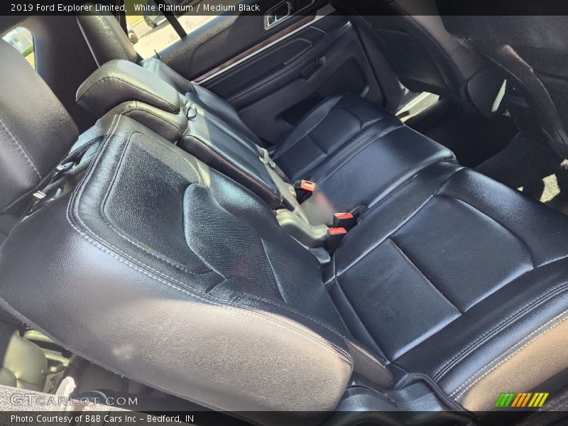 White Platinum / Medium Black 2019 Ford Explorer Limited