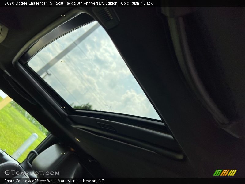 Gold Rush / Black 2020 Dodge Challenger R/T Scat Pack 50th Anniversary Edition