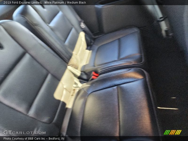 White Platinum / Medium Black 2019 Ford Explorer Limited