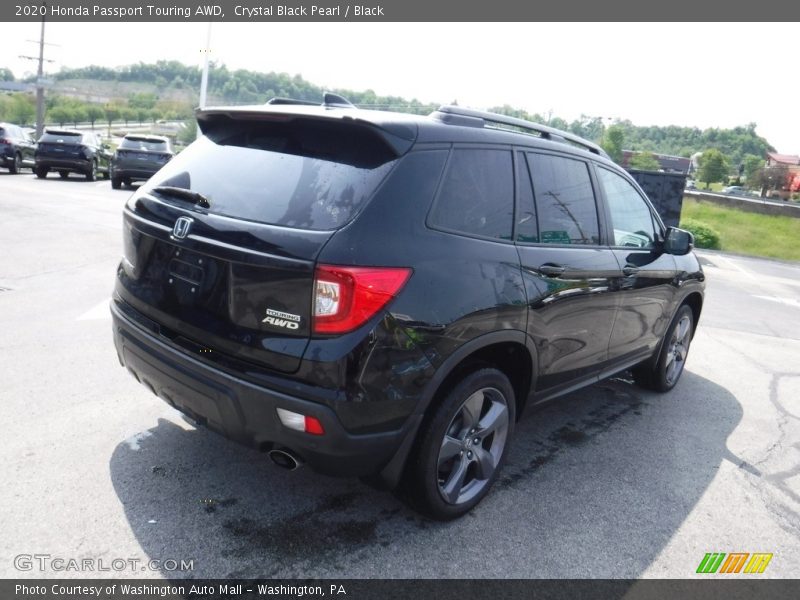 Crystal Black Pearl / Black 2020 Honda Passport Touring AWD