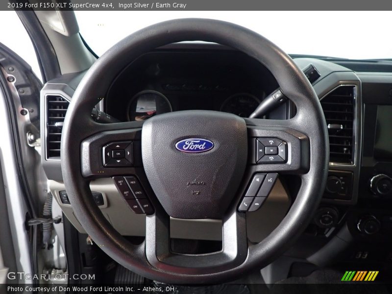 Ingot Silver / Earth Gray 2019 Ford F150 XLT SuperCrew 4x4
