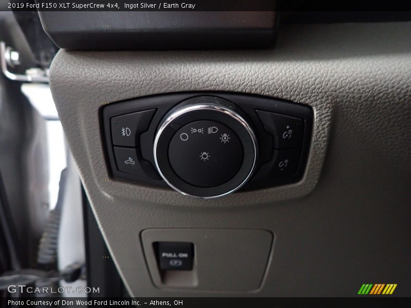 Ingot Silver / Earth Gray 2019 Ford F150 XLT SuperCrew 4x4