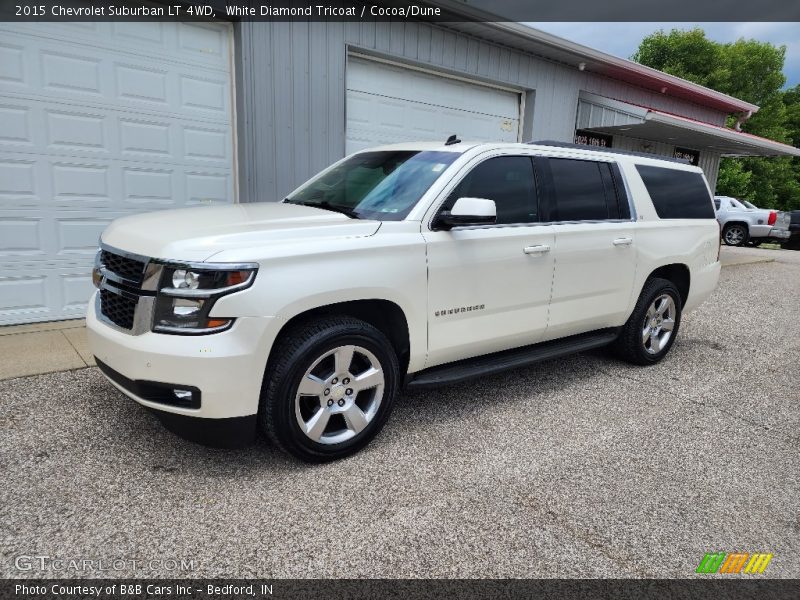 Front 3/4 View of 2015 Suburban LT 4WD