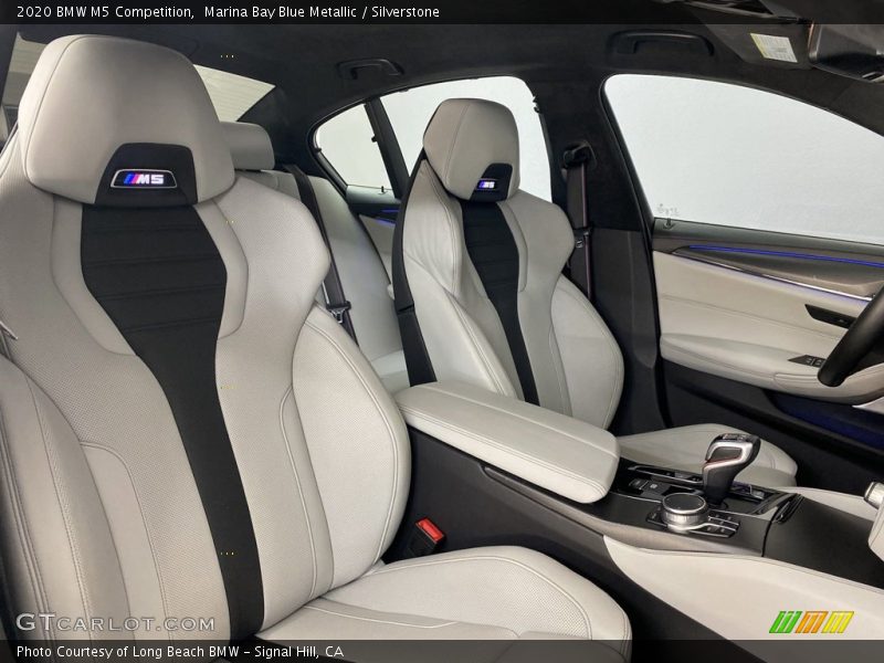 Front Seat of 2020 M5 Competition