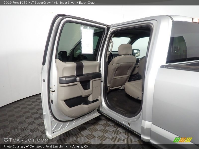 Ingot Silver / Earth Gray 2019 Ford F150 XLT SuperCrew 4x4