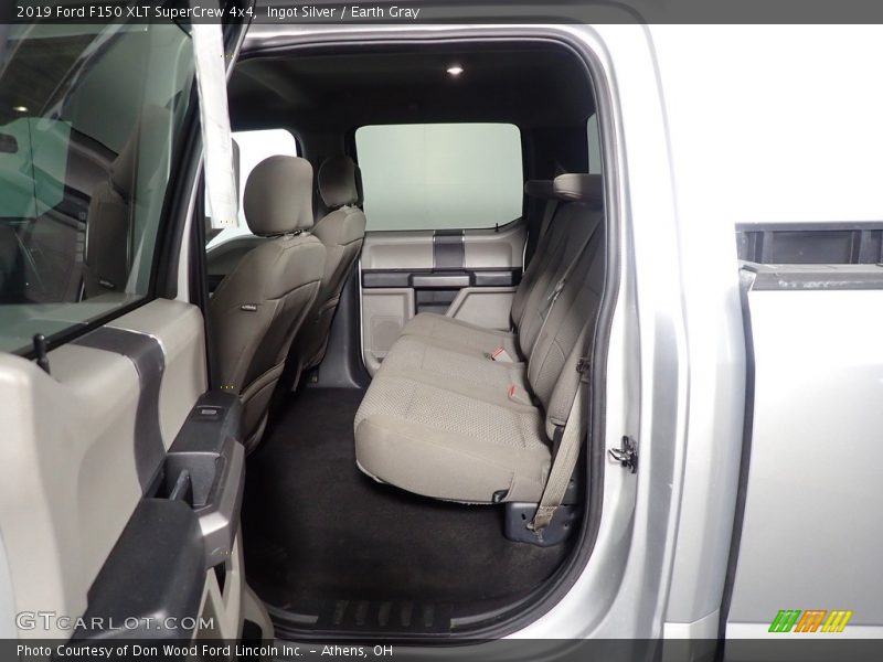 Ingot Silver / Earth Gray 2019 Ford F150 XLT SuperCrew 4x4