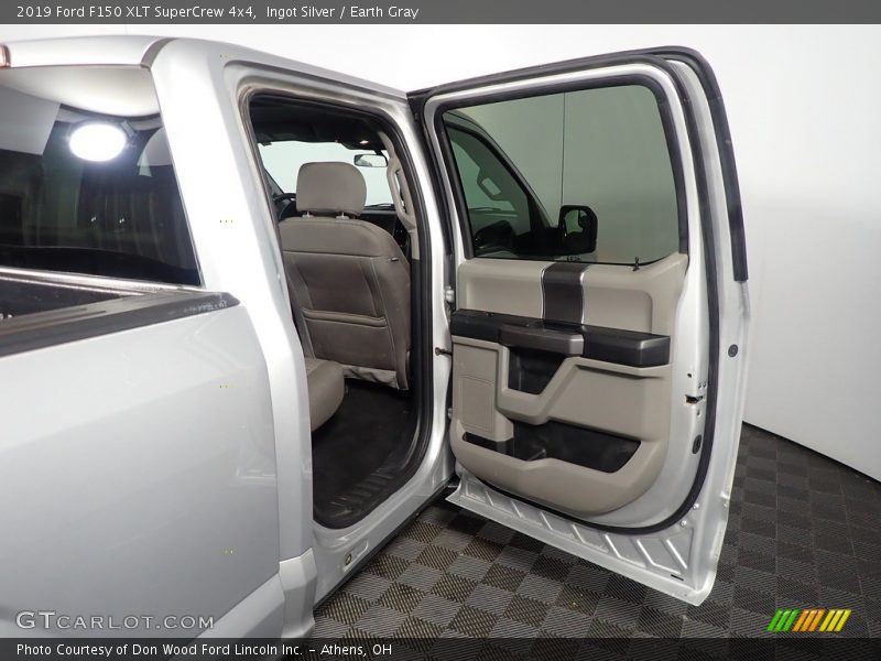 Ingot Silver / Earth Gray 2019 Ford F150 XLT SuperCrew 4x4